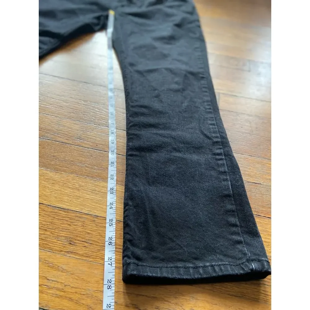 LEVI'S 541 Black Straight-Fit Flex Jeans Mens sz 32x30